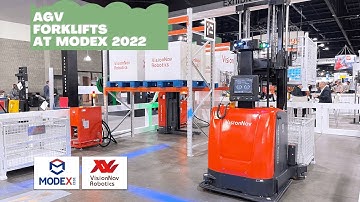 VisionNav Robotics Makes Debut At MODEX 2022 with Its Warehousing Solutions