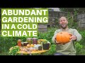 The easiest most abundant edible plants to grow in a garden  gardening in a cold climate