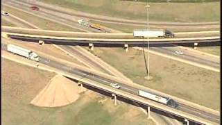 Raw Video: I-40 Pothole Prompts Partial Closure