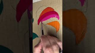 AFRICAN GIRL || Acrylic Painting #painting #acrylic #african #viralvideo #viral #shorts #short #diy