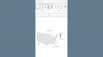 How to create a map chart dashboard in excel🌎#excel #spreadsheetmagic #exceltips #exceltricks