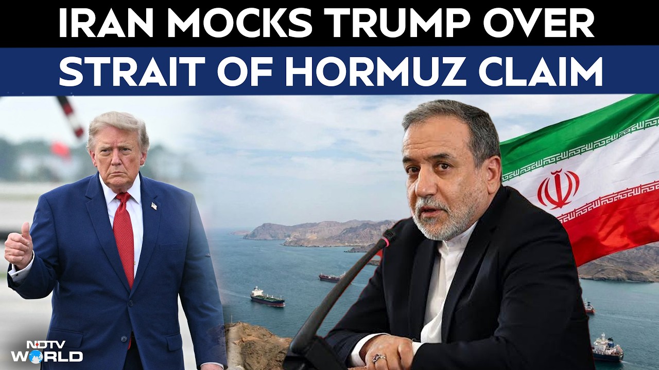 US Iran War | Iran Mocks Trump Over Strait Of Hormuz Claim, Says US Can't Reopen It