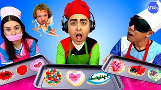 NO Seeing, NO Hearing , NO Speaking TIKTOK Baking Challenge!