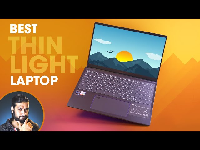 Best Laptop for Students 2022 ⚡MSI Prestige 14 EVO - Intel 11th Gen Core i7 1185G7 - EVO Platform