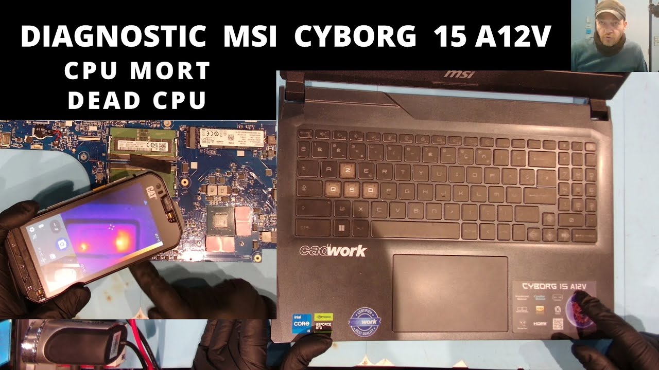 Диагностика MSI CYBORG 15 A12V - Сокращение процессора