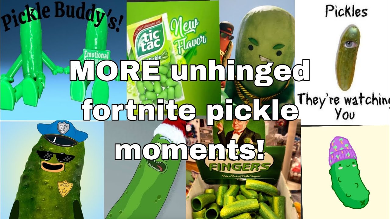 MORE unhinged fortnite moments with the pickles! - YouTube