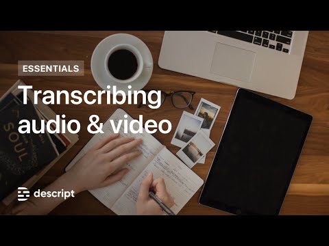 YouTube video; transcription software