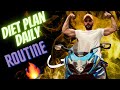 Diet plan for beginners  my daily routine  jamil arif fitness