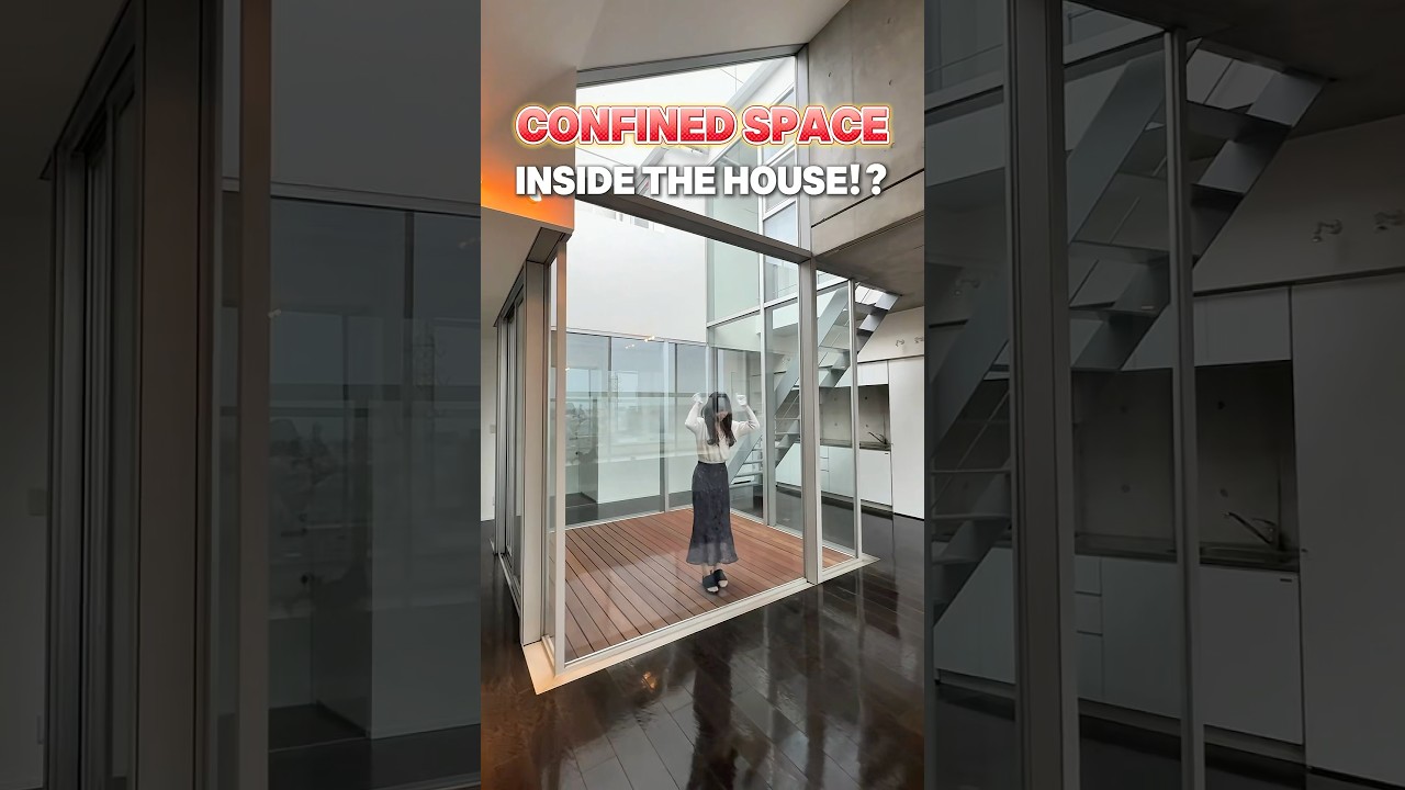 What is this enclosed space?!] The open feeling of this designer