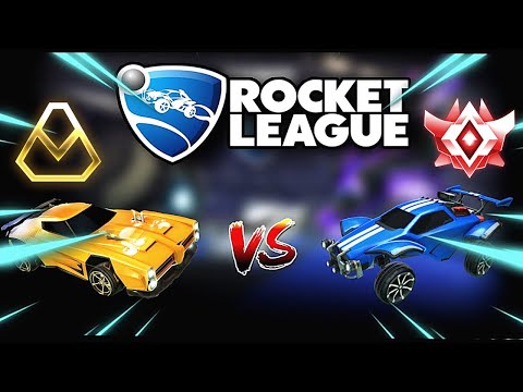 FUI DESAFIADO POR UM GRAND CHAMPION NO X1 DO ROCKET LEAGUE E OLHA O QUE DEU
