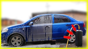 Wow!!! Easier to Just foam Generator! Contactless Car Wash