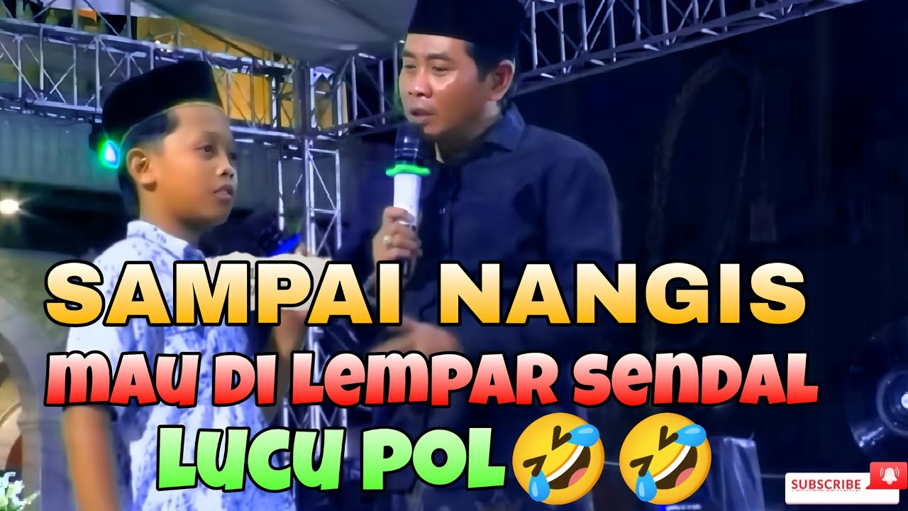 LUCU POL SAMPAI NANGIS GEGARA DILEMPAR SENDAL 🤣kh Anwar Zahid terbaru
