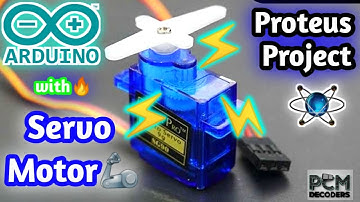 Servo Motor ✅ - How to use Servo Motor with Arduino in Proteus 8 Professional in 2024 ❔