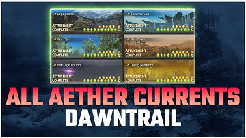 Every Aether Current Location for NEW Dawntrail Areas