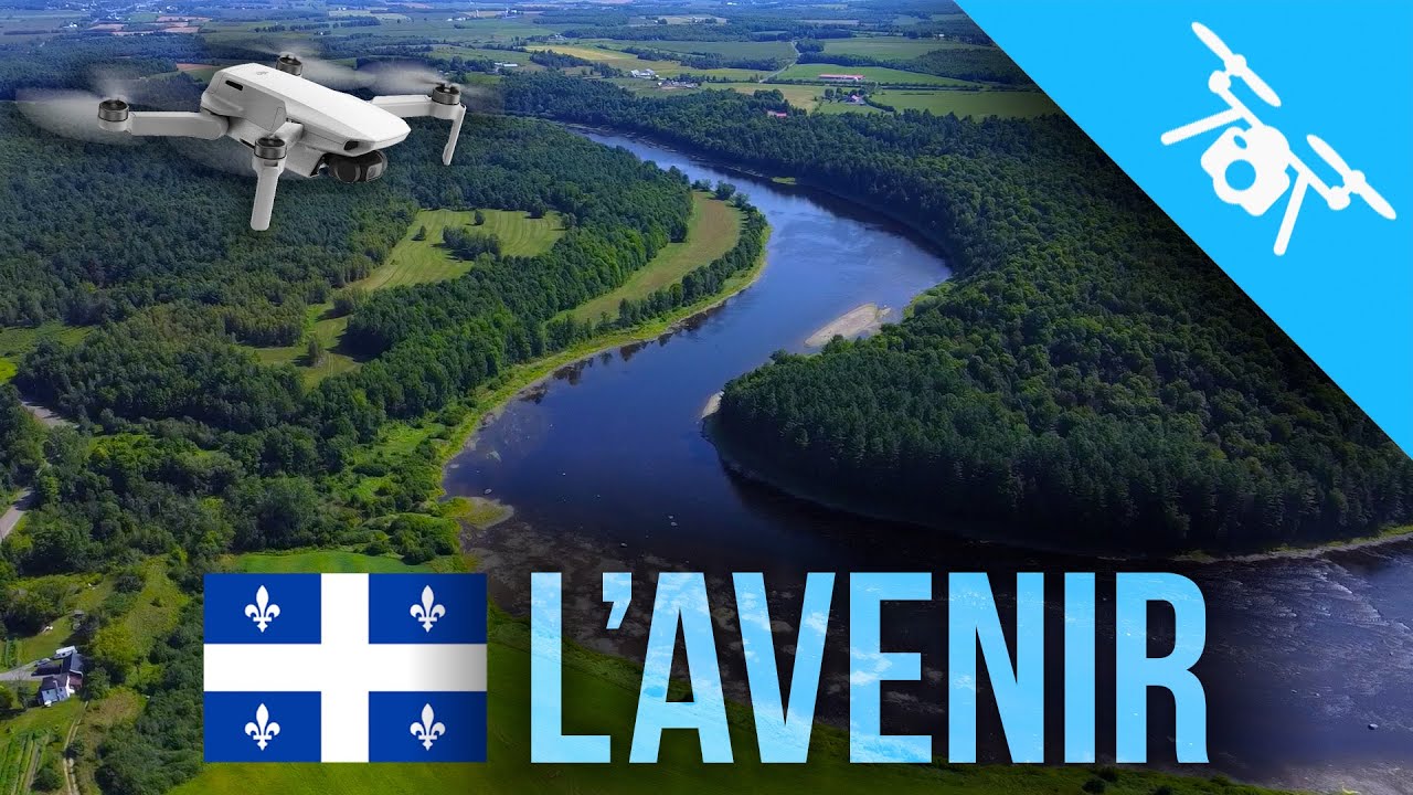 L'Avenir Quebec & Drummondville by Drone RogerPalooza 2021 DJI Mini