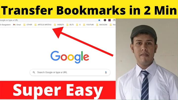 How To Transfer Bookmarks To Another Computer || Transfer Bookmarks To New PC