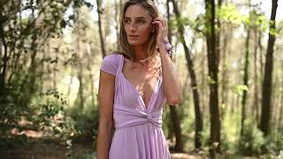 MINI DRESS LAVENDER
