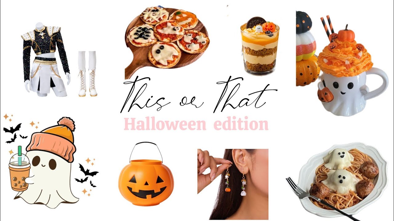 This or That| Halloween Edition|this or That 🕸️🎃🏚️