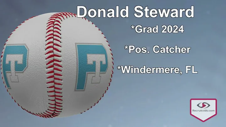Donald Steward 2024 Catcher PT SHOWCASE DAYTONA 8-...