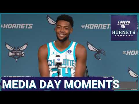Hornets Media Day MOMENTS | MAJOR Injury Updates | Naz Reid WELCOMED