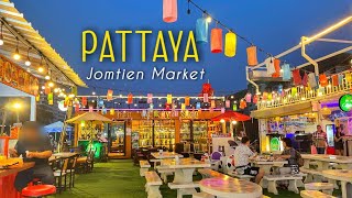 Jomtien Market [Yai Mak Market] Pattaya Thailand l January 2024