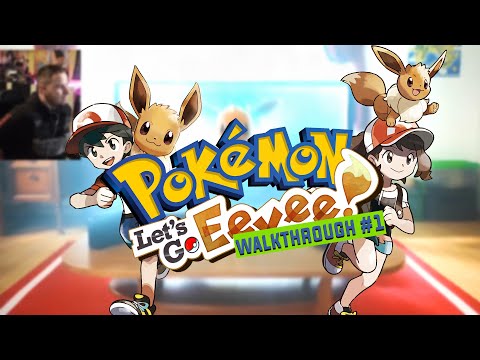 Pokemon Let&rsquo;s go Eevee #1 - Ας αρχίσει η περιπέτεια