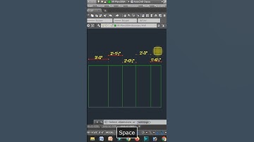 Align Dimensions in autocad with yqarch #architecture #autocad #aligndimensioninautocad