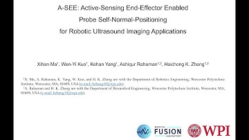 A-SEE: Active Sensing End-effector Enabling Probe Self-normal-positioning for Ultrasound Robots