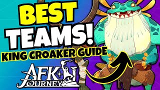 DO THIS FOR MORE DAMAGE - King Croaker BEST TEAMS!!! [AFK Journey]