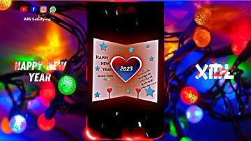 Happy New Year Gift Card 😍💌 Editing New Xml File 📄 Xml Project