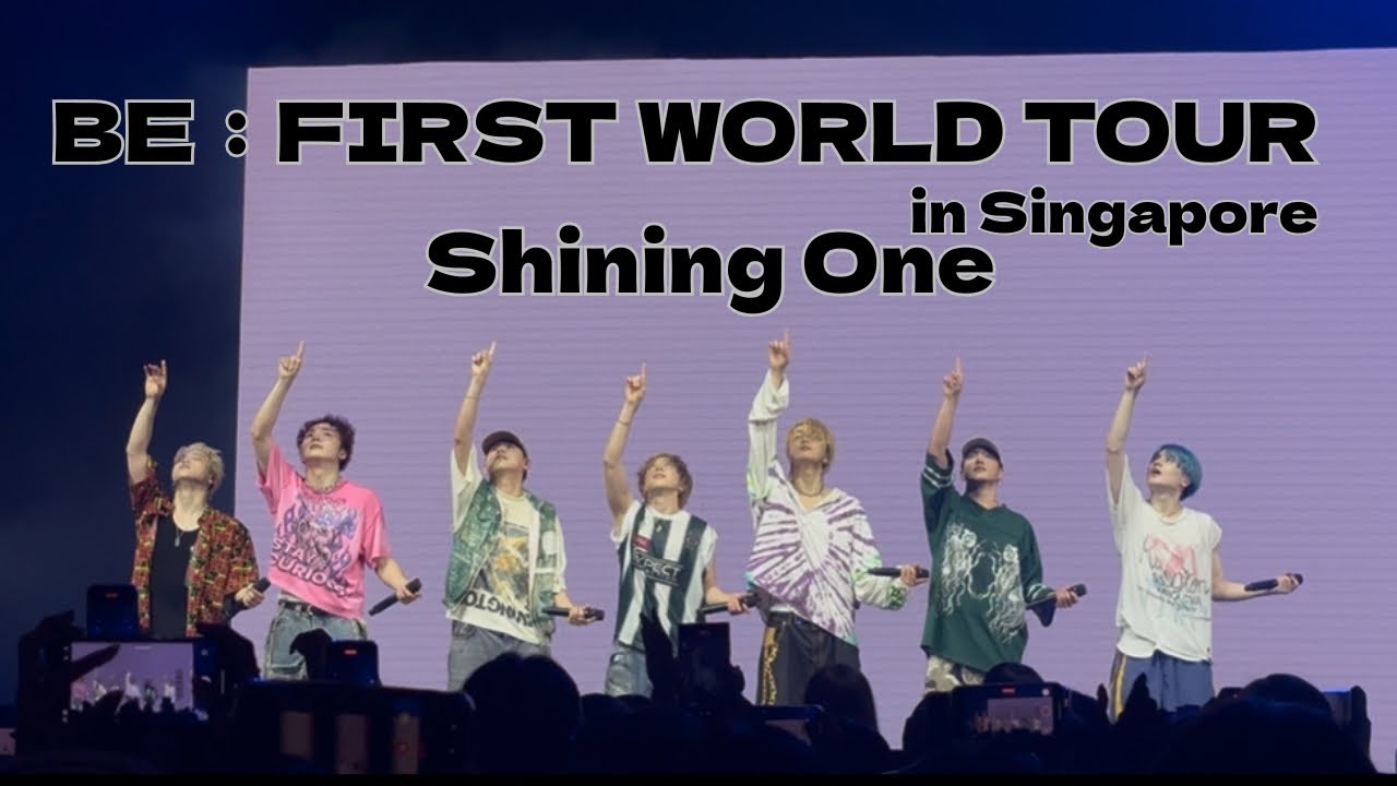 Shining One @BE:FIRST WORLD TOUR in Singapore