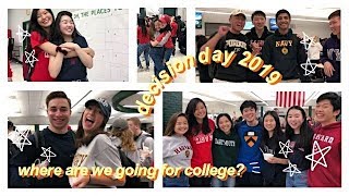 we're going to college! | decision day 2019