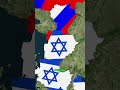 Team Russia vs Team Israel 🌍 #mapdiscovery #shorts