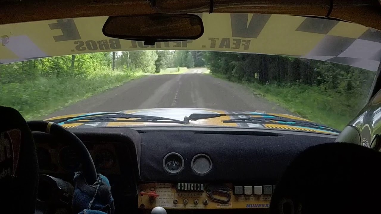 Mänttä 200-ajo ek3 Savonen-Viinikka opel ascona