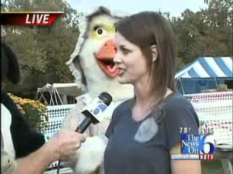 Travis Meyer Visits Discoveryland's Camp Cute N Spooky