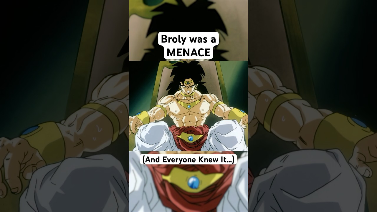 Broly was a MENACE…#shorts #dragonball #goku