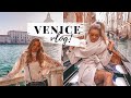 VENICE VLOG!!! COME WITH ME TO ITALY! SHOPPING IN LOUIS VUITTON & GONDOLA RIDES??!!!