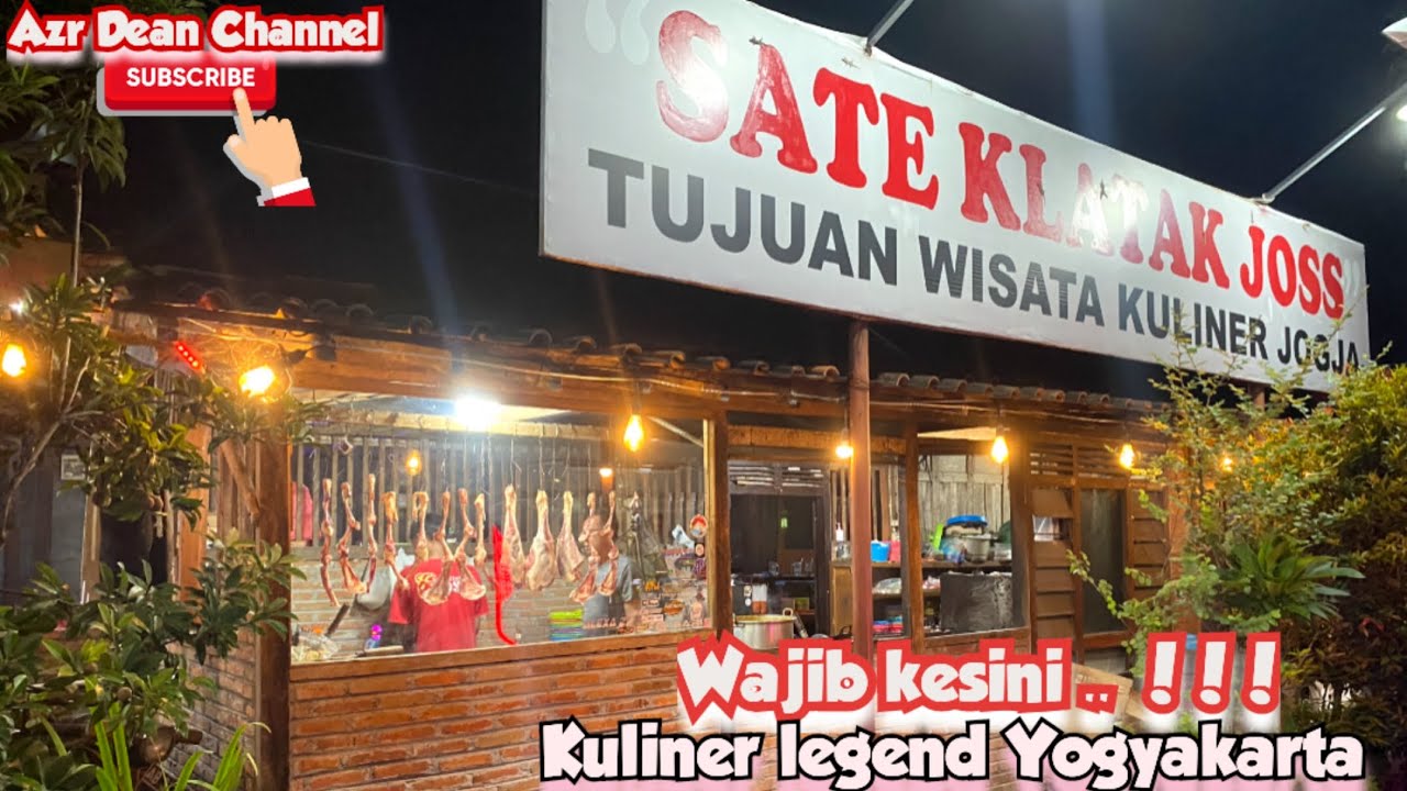 SATE KLATAK JOSS - KULINER LEGEND YOGYAKARTA || Sate kambingnya mantap #kuliner  #fypシ゚viral 