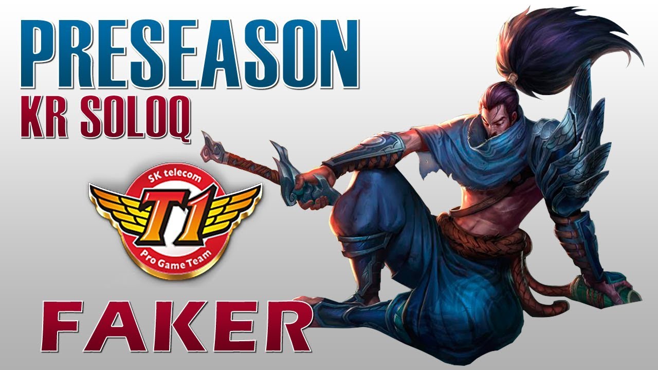 SKT T1 Faker Yasuo vs Fizz Preseason KR SoloQ