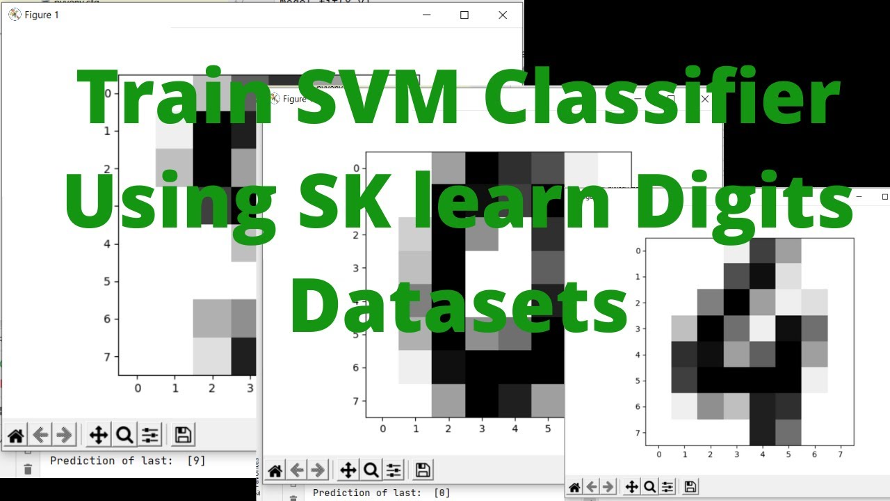 Train SVM Classifier Using SK learn Digits Datasets - YouTube