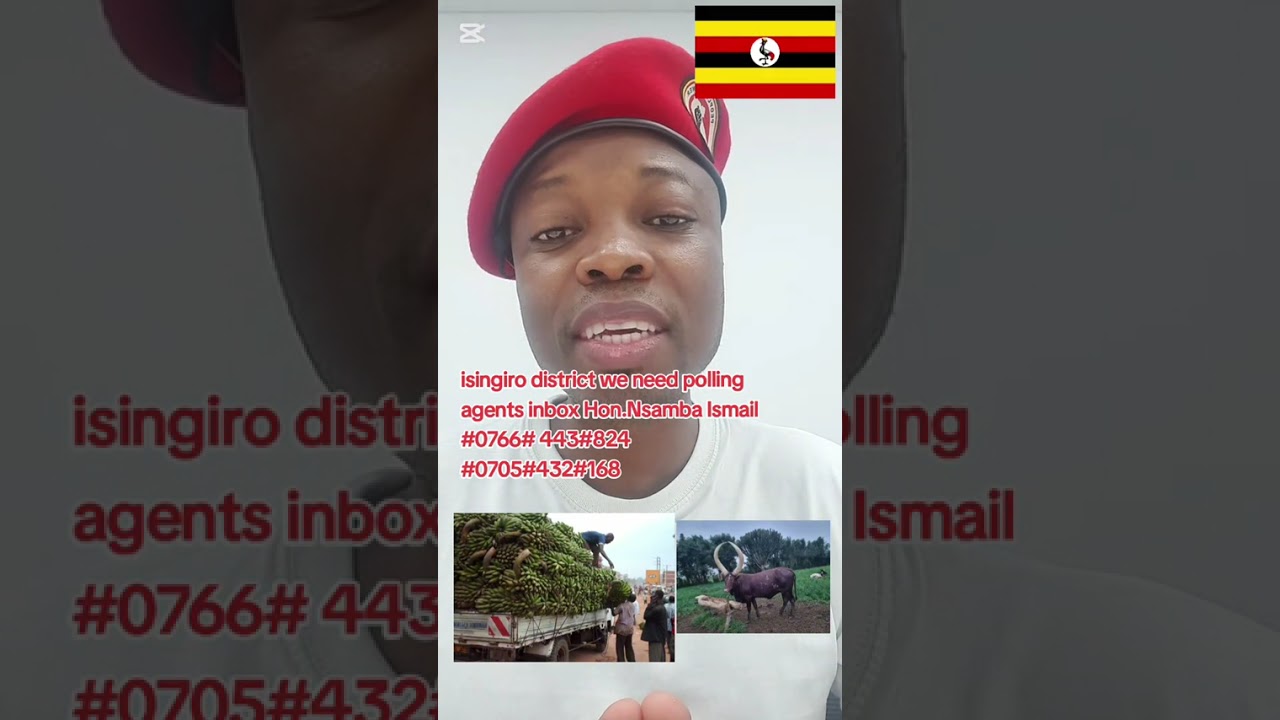 More polling agents are needed in isingiro district