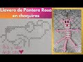 Cómo hacer un llavero de Pantera Rosa con chaquiras, paso a paso!♥