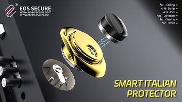 Standalone Smart Anti-Theft Lock Protection For Armoured Door (Porte Blindate) Lock Cylinder
