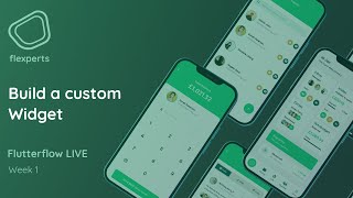 FlutterFlow LIVE - How to build a custom Widget (Weview)