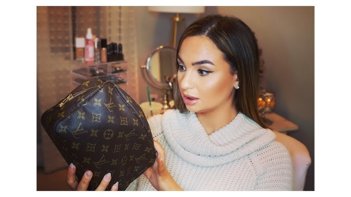 Louis Vuitton Compiegne 23 Reveal  What's in My Makeup Bag? 