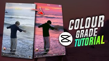 CAPCUT COLOUR GRADING TUTORIAL | NEW INSTAGRAM REELS TRENDING COLOUR GRADING TUTORIAL USING CAPCUT