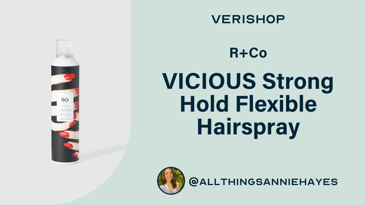 R+Co VICIOUS Strong Hold Flexible Hairspray Review