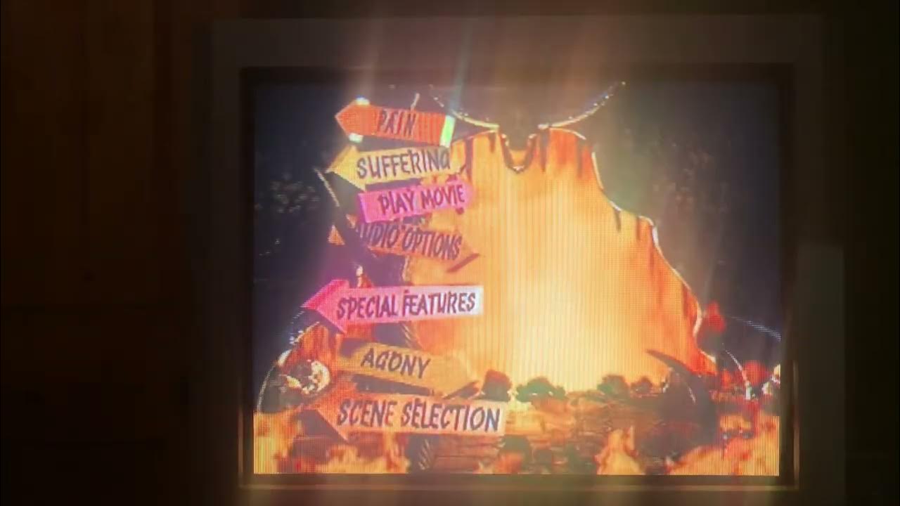 Strange things happen in Little Nicky DVD menu YouTube
