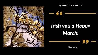 March Positive Quotes
