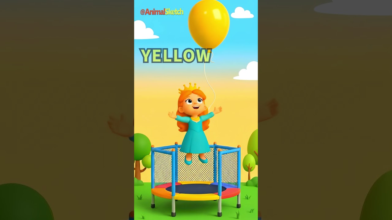 Изучаем цвета с помощью воздушных шариков! 🎈 